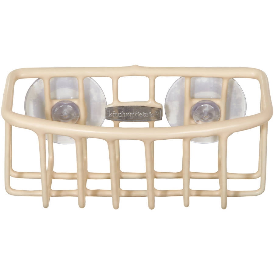 Kitchen Details Sponge Holder with Double Suction Metal Sink ...