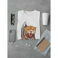 thumbnail image 3 of Jaguar Claws Tearing Fabric Tee Men's -Image by Shutterstock, 3 of 4