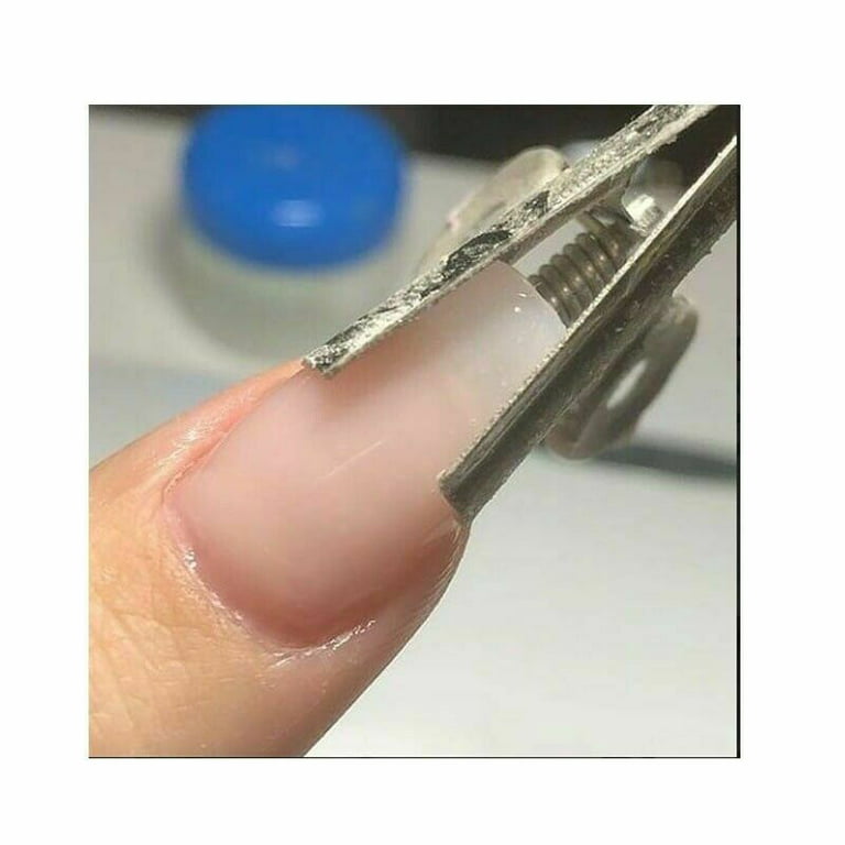 Acrylic Nail Pincher Cuticle Pusher Picker Tool Tweezers Pinching Pinch  Clamp Nail Art C Curve 