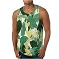 thumbnail image 2 of Camiseta sin mangas de cuello redondo para hombre, ropa deportiva para el hogar, pijamas, camiseta de color liso, blusa deportiva de poliéster para hombre, 2 of 5