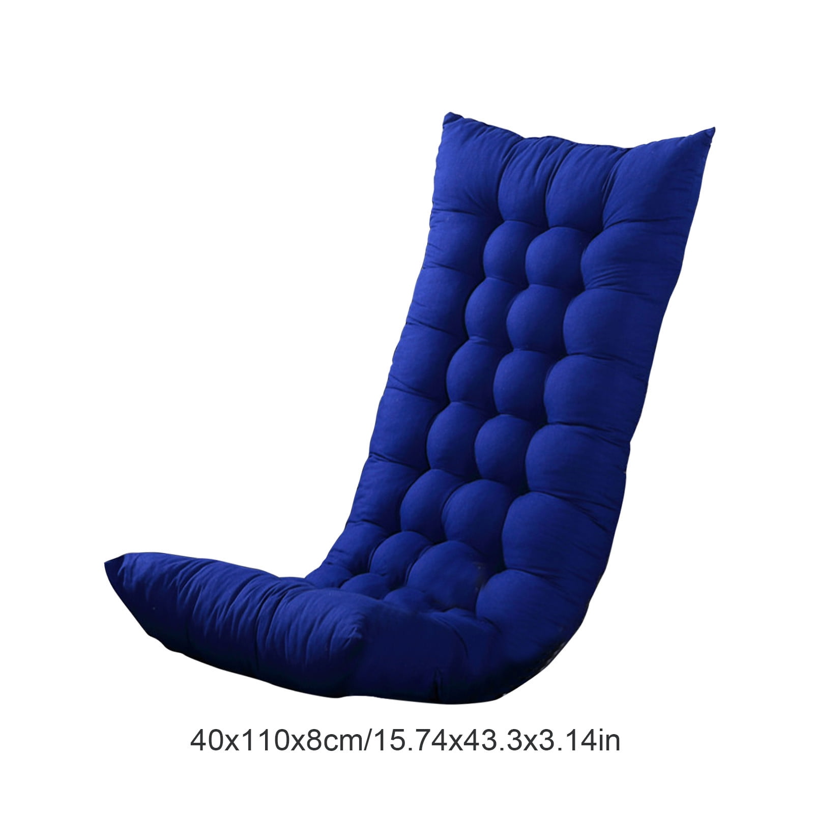 Rocking Chair Cushions Outdoor,Indoor Rocking Chair Cushions,Chair Cushion,High Back Rocking Chair Cushion,Thickened Patio Chair Pad,Water Proof(Blue 44*16*3in)from ANMUYUM