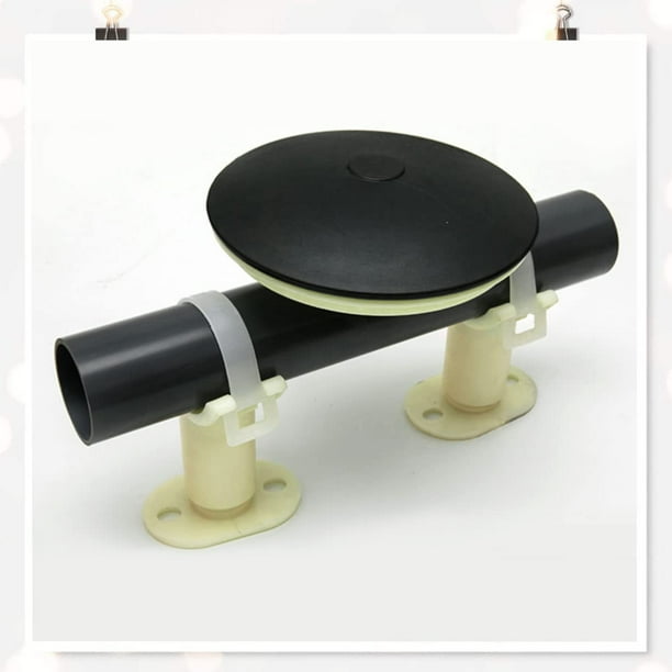 Pipe Support Ceiling Wall Clamp ABS Adjustable Strap Mounting Hose Adapter Pipe Clamps Fasteners Pipe Tubes 2pcs