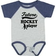 thumbnail image 3 of Inktastic Future Hockey Player Baby Boy Boys Baby Bodysuit, 3 of 5