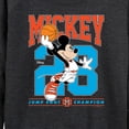 thumbnail image 3 of Disney - Mickey Jump Shot - Women's Lightweight French Terry Long Sleeve Shirt, 3 of 5