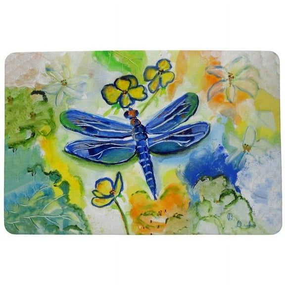 Betsy Drake DM817 Dragonfly Garden Door Mat - 18 x 26 in.