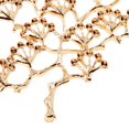 thumbnail image 4 of 10 Piezas en Blanco Ajuste de La Joyería Del árbol de Pino de de Imitación de Cristal Diamante Flatback - Joyería Nupcial Del Pelo de La Bod tal se describe Baoblaze Botón de diamantes de imitación de cristal, 4 of 7