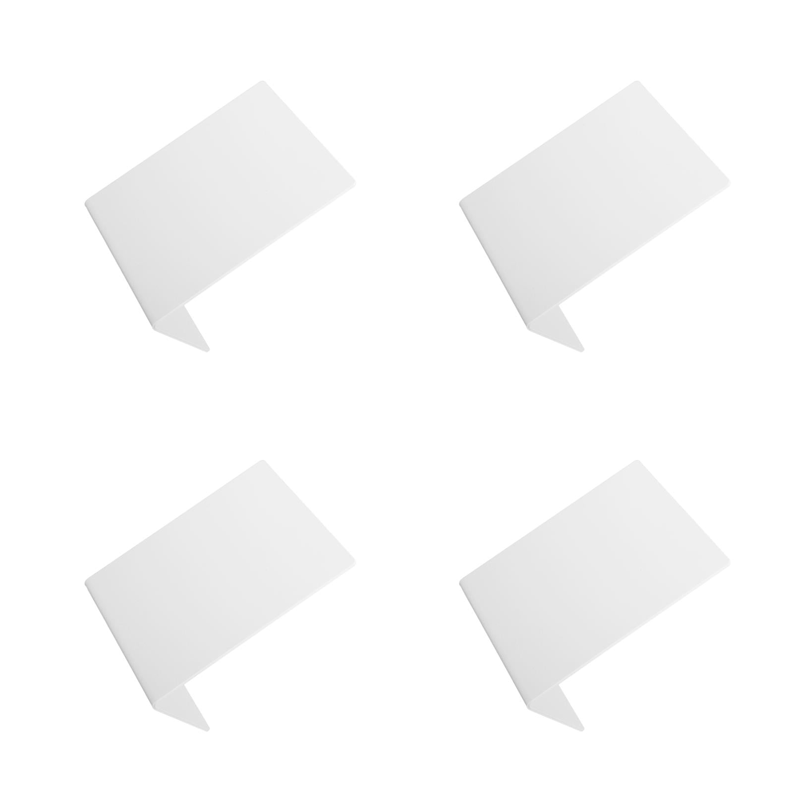 FUTUREORYY  NFC Display Stand, White, Stylish and Versatile, PVC, 4Pcs