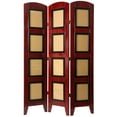 thumbnail image 4 of Oriental Furniture 5 1/2 ft. Tall Photo Shoji Screen, Black, 4 panel, 4 of 5