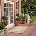 thumbnail image 3 of Safavieh Courtyard Eva Oriental Indoor/Outdoor Area Rug, Natural/Brown, 2' x 3'7", 3 of 14