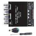 thumbnail image 2 of Amplificador de 2.1 Canales -TB21, Módulo de Potencia Digital TDA7498E, Subwoofer Bluetooth de Alta y Baja Potencia, 160 W X 2 + 220 W, 2 of 6