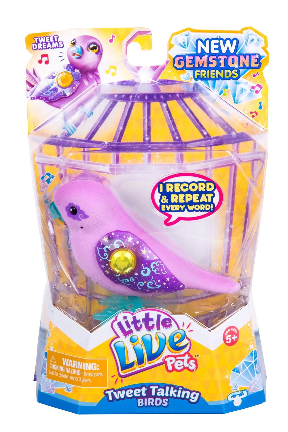 Little Live Pets Bird Tweet Dreams Tweet Talking Birds