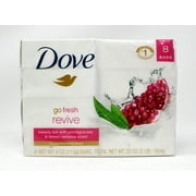Dove Go Fresh Revive Beauty Bar Pomegranate & Lemon Verbena 8 x 4 oz Bars