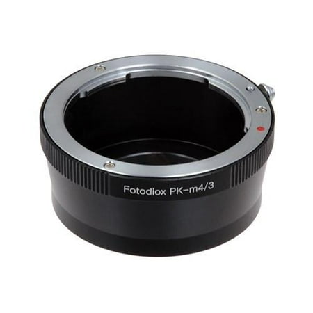 Fotodiox Lens Mount Adapter - Pentax K Mount (PK) SLR Lens to Micro Four Thirds (MFT, M4/3) Mount Mirrorless Camera