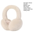 thumbnail image 7 of Eoperou Winter Imitation Hare Fur Earmuffs Girls Cute Solid Color Warm Earmuffs Outdoor Ear Warmer Foldable Soft Furry Ear Covers, 7 of 7