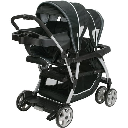 Graco Ready2Grow Click Connect LX Double Stroller, Gotham