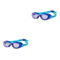 thumbnail image 1 of Gafas de natación antivaho Wosthever para todas las cabezas Azul morado 2Conjunto, 1 of 6