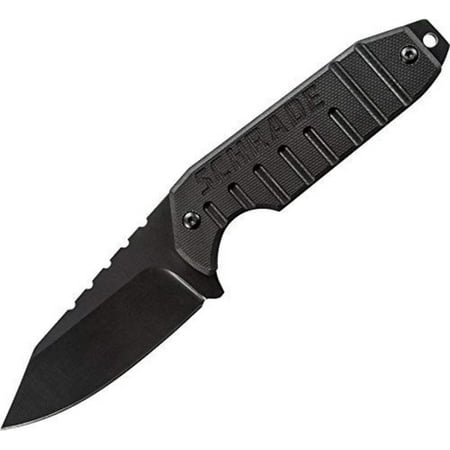 SCHF16 7in High Carbon S.S. Full Tang Fixed Blade Knife with 3.1in Clip Point Blade and G-10 Handle for Outdoor Survival, Tactical and EDC,.., By