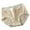 Beige, variant on Matoen Women's Cotton Underwear Low Waist Stretch Briefs Soft Underpants Ladies Full Coverage Panties