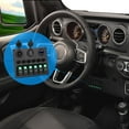 thumbnail image 4 of DC Marine Boat Toggle Switch 6 Gang ON Off Rocker Switch Panel USB with Digital Voltmeter Display for Boats Yachts Cars RVs SUVs, 4 of 7
