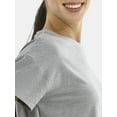 thumbnail image 4 of Athletic Works Women's ButterCore Cropped Tee with Short Sleeves, Sizes XS-XXXL, 4 of 6