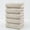 Beige, variant on 5-Pack Cotton Towels | 100% Natural Fiber Face & Body Washcloths | Ultra Absorbent & Quick-Dry | 30.7X13.38 Inches | Beige Color | Eu & Us Export Quality