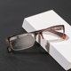 thumbnail image 2 of Gafas de lectura clásicas de media montura para hombres y mujeres, lentes de vista lejana para personas mayores, gafas para presbicia de alta definición + 1,00 ~ + 4,00, 2 of 4