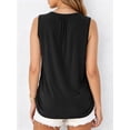 thumbnail image 4 of Women's Maternity Nursing Tank Top Ruched Breastfeeding Clothes 3-Pack, 4 of 7