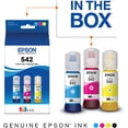 thumbnail image 2 of Botella de tinta EPSON T542 EcoTank Color Comb de ultra alta capacidad T542520SEPSON, 2 of 2