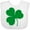AA-White, variant on Inktastic Green Irish Shamrock Clover Boys or Girls Baby Bib
