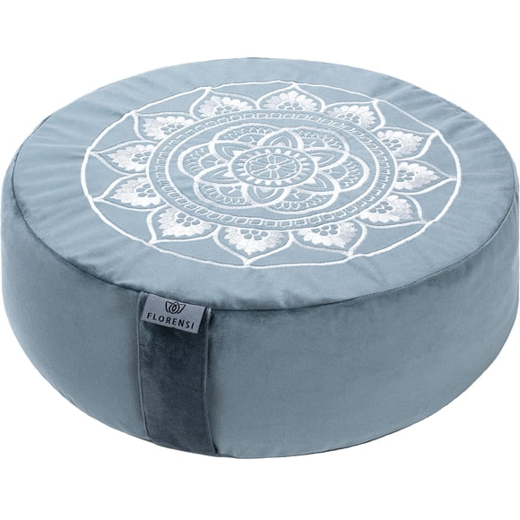 Funda de terciopelo tibetano tradicional Florensi para cojín de meditación