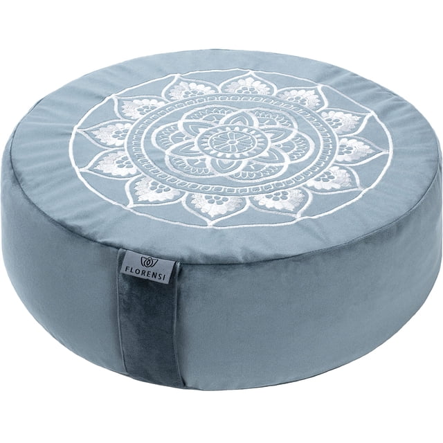 Funda de terciopelo tibetano tradicional Florensi para cojín de meditación