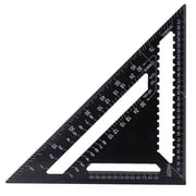 12inch Rafter Square Carpenter Square Aluminum Square Layout Tool with Black Oxide Finish