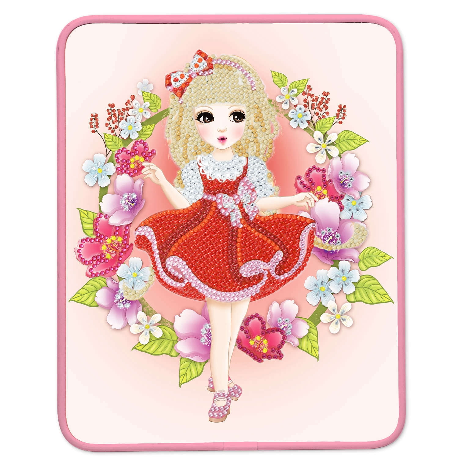 Peinture Diamant 5D Pour Enfants – Papillon Avec Ailes Mobiles – Cadre En Bois – Kit Créatif Dès 5 Ans – Cadeau Fille 6-11 Ans
