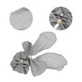 thumbnail image 3 of Unique Bargains 1 Pc Stylish Creased Ribbons Hair Ties Hair Bands Gray, 3 of 5