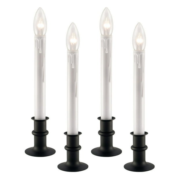 612 Vermont UltraBright LED Christmas Window Candles with Auto Timer