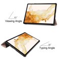 thumbnail image 3 of WIFKLSIIPG PC Case Suitable for Samsung TAB S9+ 12.4 Inch Tablet (Released) Lightweight Slim Tri Fold Stand Auto Wake/Sleep Cover Case, 3 of 5