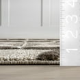 thumbnail image 2 of Rugs USA Autumn Geometric Tasseled Area Rug, 4' x 6', Autumn Beige, 2 of 8