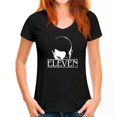 thumbnail image 3 of Camiseta negra de estilo extraño para hombre, talla S-6XL, con temática de cultura pop, Things Eleven Cosplay, 3 of 5