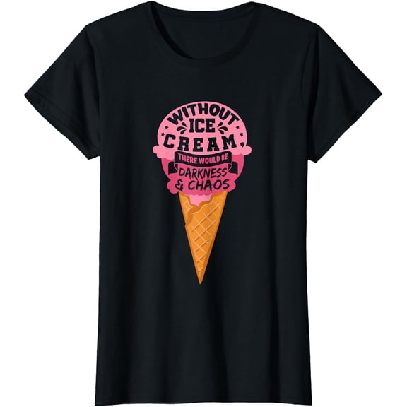Ice Cream Dessert Sweet Gelato Lover Summer Refreshment T-Shirt