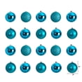 thumbnail image 2 of Holiday Christmas 20 Piece Shatterproof Ornament Set, 3″, 2 of 3