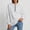 White, variant on Women's Half Zip Hooded Sweatshirt Long Sleeve Loose Casual Pullover Hoodie with Pockets Solid Color Tops for Autumn Winter Wear White