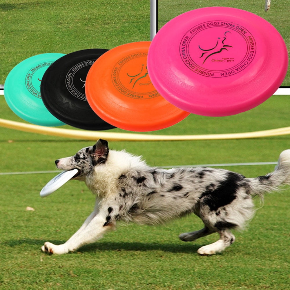 Chlua Dog Disc 23cm Best Flying Puncture Resistant Dog Frisbee Not A Toy Competition Grade Outdoor Flying Disc Training Orange