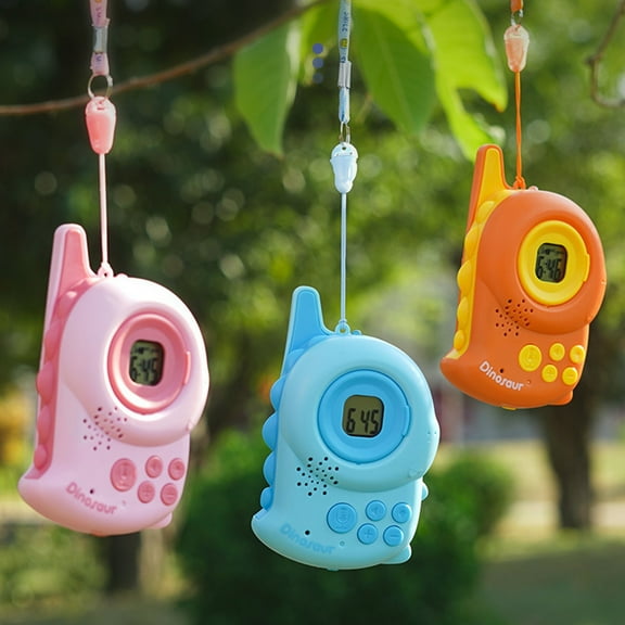 Msgweeeg Fidget Toys for Kids Children's Dinosaur Walkies-talkie Handheld Wireless Call Outdoor Indoor Couple Parent-child Interactive Gift Educational Toys 8 Year Old Girl Gifts