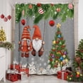 thumbnail image 3 of Grey Gnomes Christmas Shower Curtain, Xmas Tree Balls Snowflake Waterproof Fabric Shower Curtains with 12 Hooks, Bathroom Curtain Set for Bathroom Accessories Decor, 72 x 84 Inches, 3 of 9
