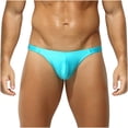 thumbnail image 2 of ZToonmas Men's Low Rise Backless Thong Briefs Comfort Stretch Underwear for Daily Wear, 2 of 2