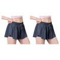 thumbnail image 1 of Jumpingount Pantalones cortos deportivos de cintura alta para mujer, pantalones cortos de entrenamiento, Jogging, vacaciones en la playa, Type2 NO2, 1 of 6