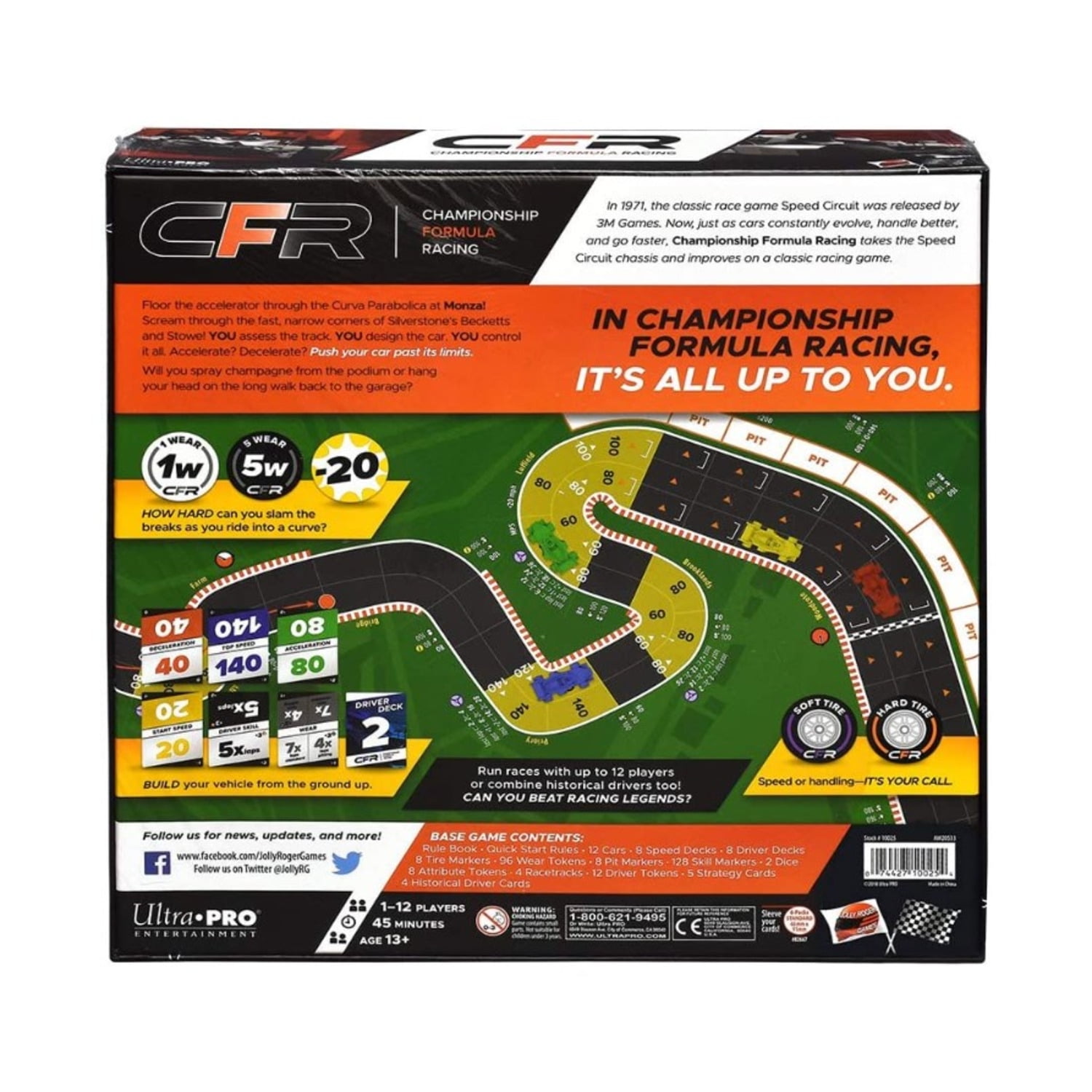 Formula Motor Racing, Board Game