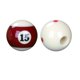 thumbnail image 4 of Entrenador de golpes de billar shamjiam herramienta de práctica de puntería portátil 2 uds bola, 4 of 8
