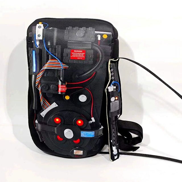 Uniforme del Escuadrón Fantasma Traje de juego del Escuadrón Fantasma con bolsa cuántica de pistola Disfraz de Halloween para cosplay