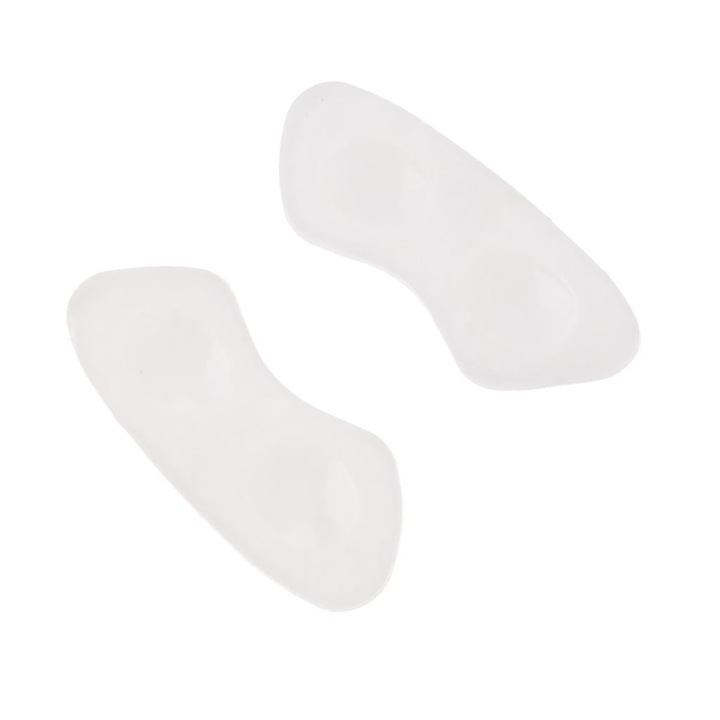 Footful Pair Widened Thickened Gel Heel Grips for Shoes with Protective Film 